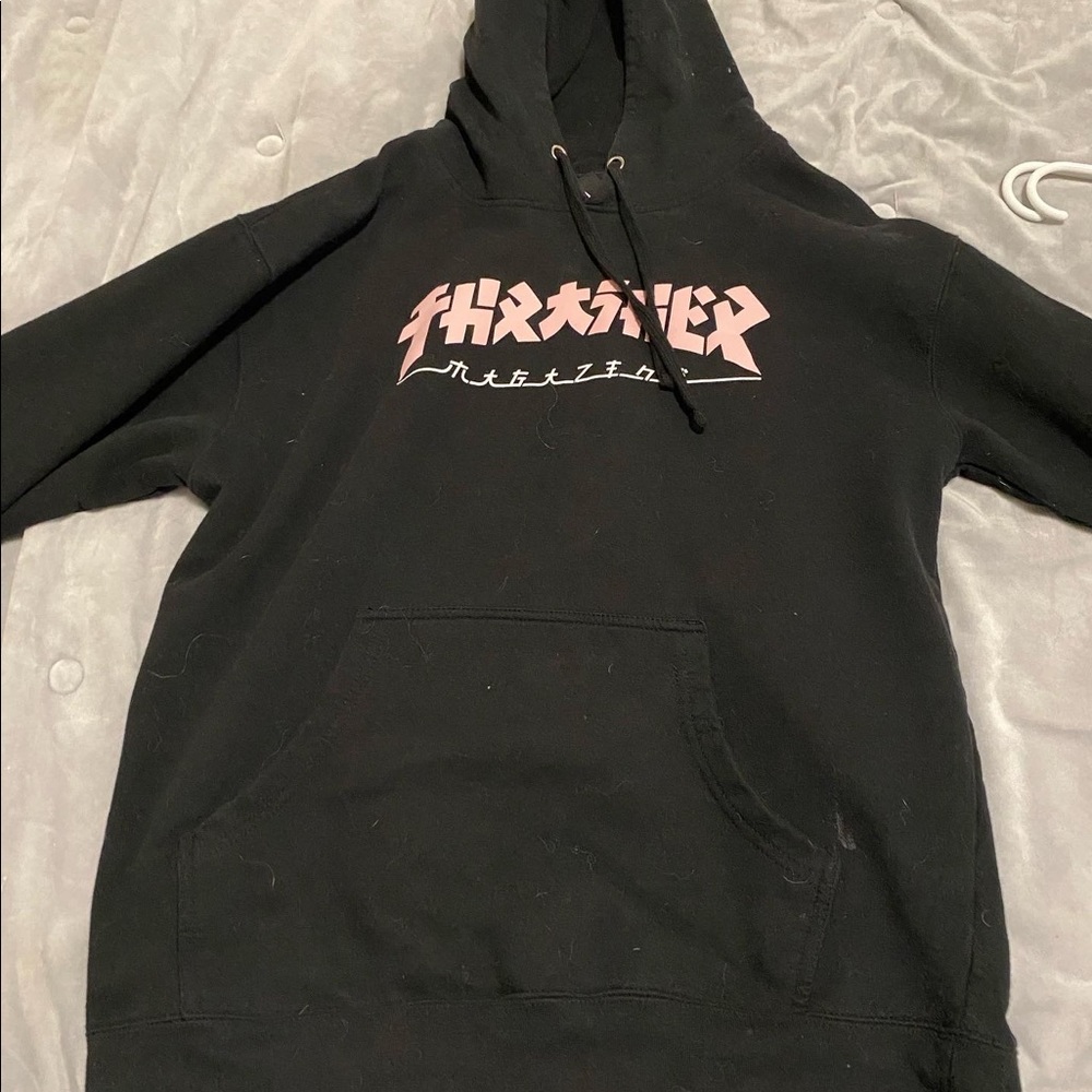 Large Thrasher hoodie